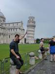 Scott in Pisa